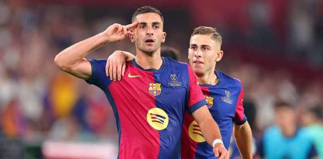 巴萨攻击三叉戟曝光：25岁中锋领衔，瞄准4胜皇马